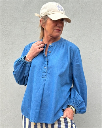 Gaspar Express Læsø Denim Shirt 2501343 Skjorte Lighte Blue